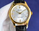 Rolex Datejust 8215 Movement 40mm 316L Steel White/Gold Face 48h Watch
